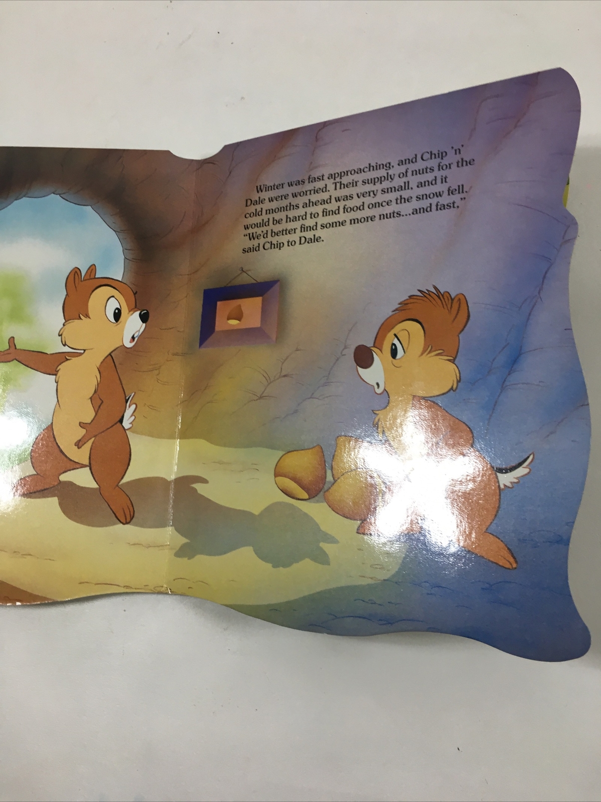 Chip ‘n’ Dale and the Bear – Disney (1989, Hardcover)