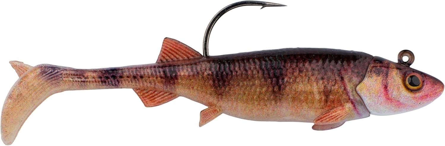 Berkley PowerBait Minnotator Fishing Soft Bait 3in – 1/4 oz, HD Perch
