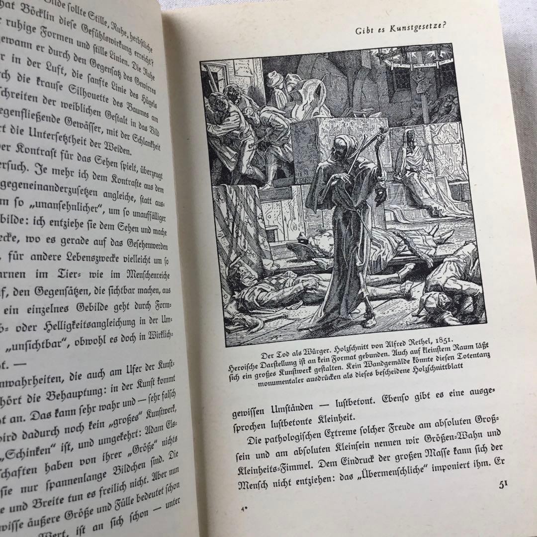 1938 German Art History Book 323 Illustrations Hardcover 341 Pages in German