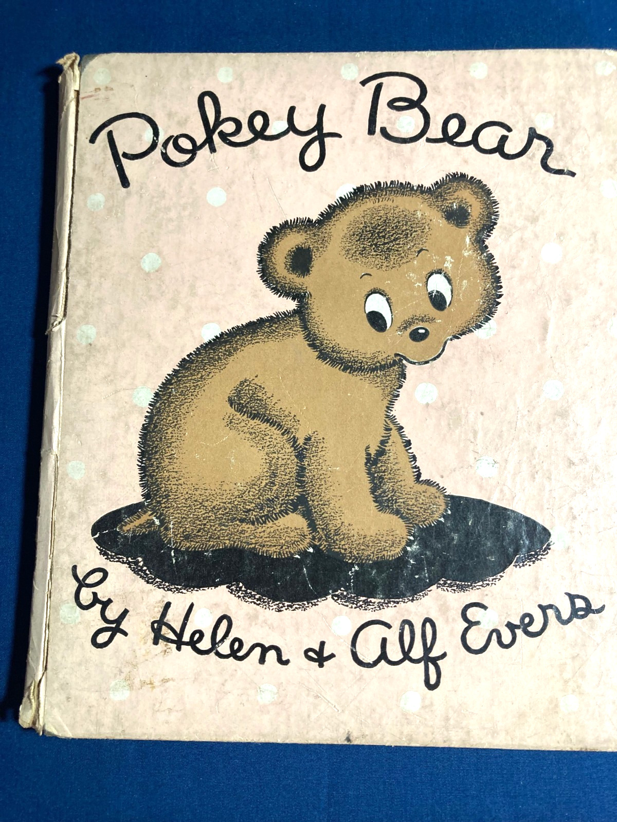 Vintage Rand McNally 1946 printing of Pokey Bear by Helen and Alf Evers