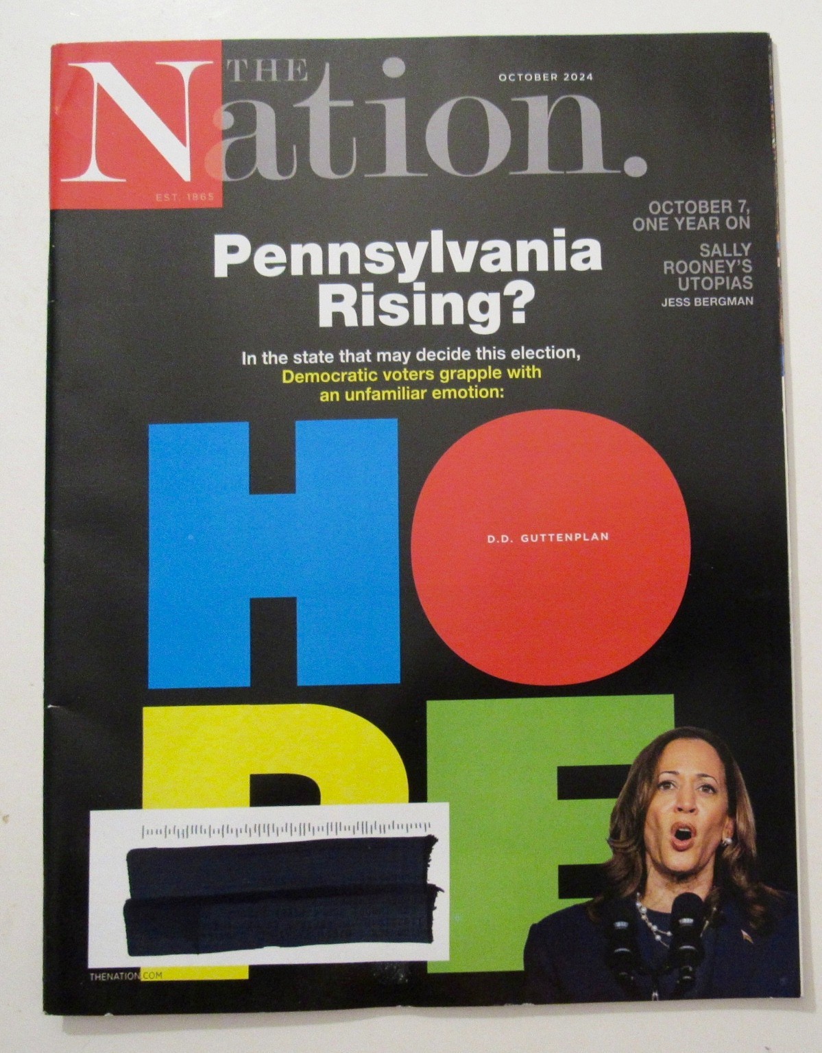 Lot of 8- THE NATION MAGAZINE – 7) 2024 + 1) 2023 – Politics – News – USA