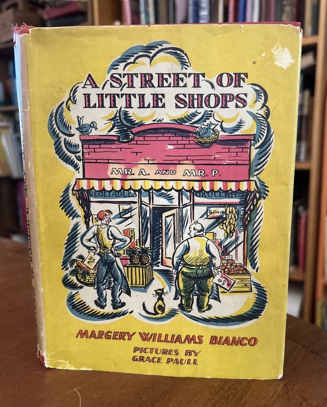 A Street Of Little Shops By Margery Williams Bianco 1932/44 1st Ed Not BC