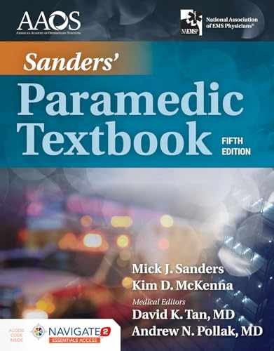 Sanders’ Paramedic Textbook: . – Paperback, by Mick J. Sanders; – Very Good i