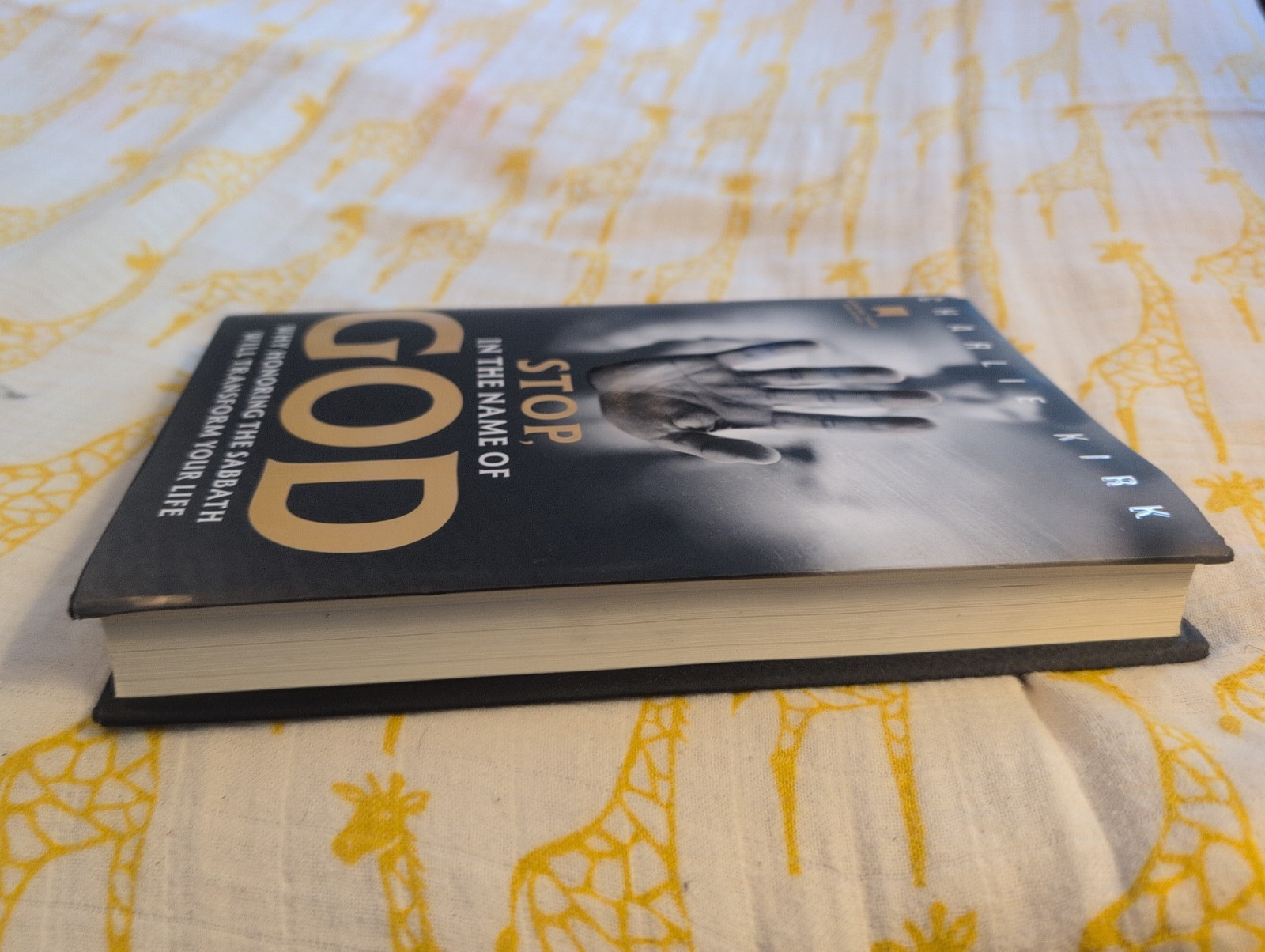 Stop, In the Name of God Charlie Kirk 2025 Hardcover Book HC/DJ First Edition