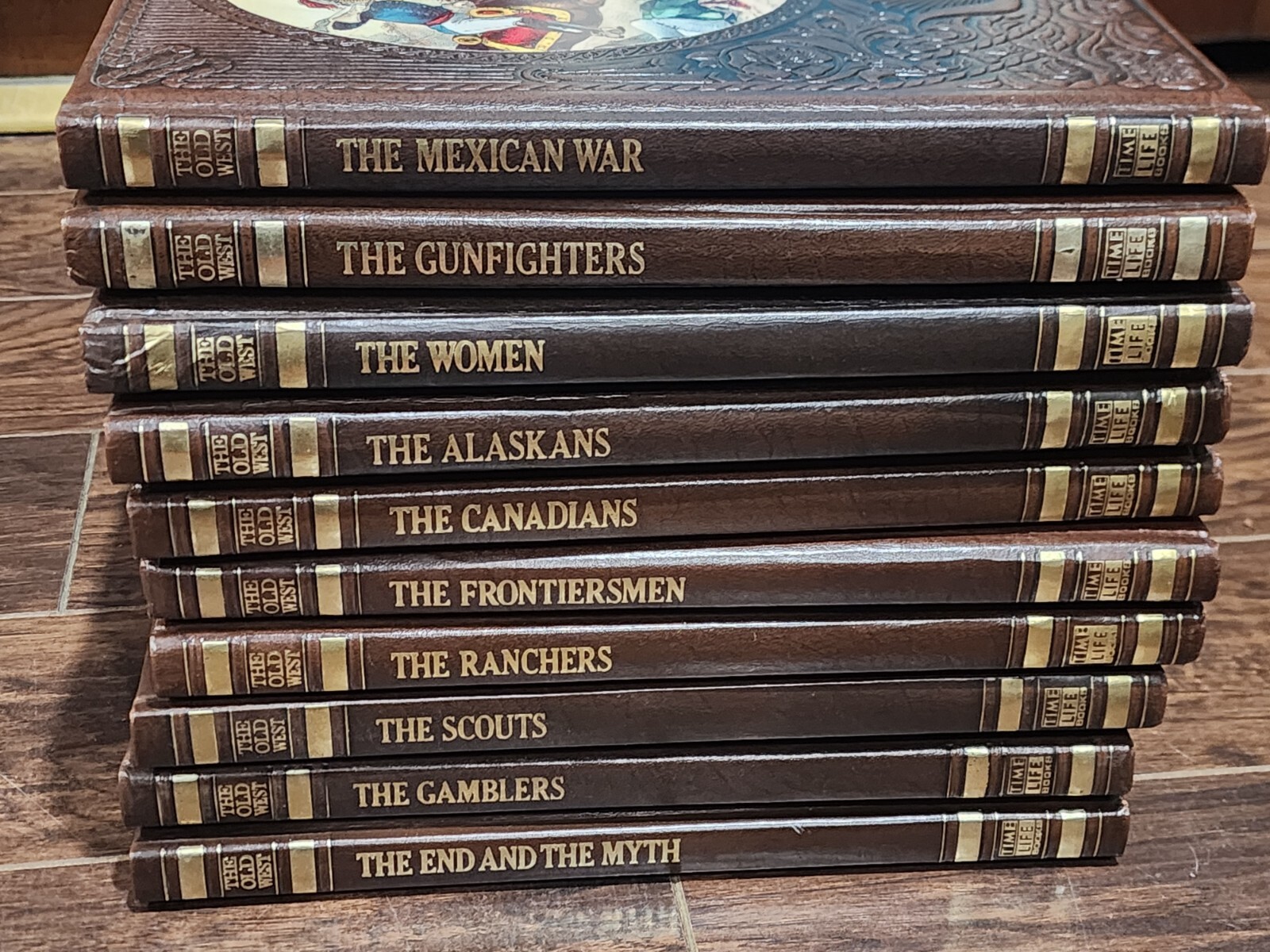 COMPLETE SET OF 26- Time Life The Old West Leatherette Hardcover + GUIDE