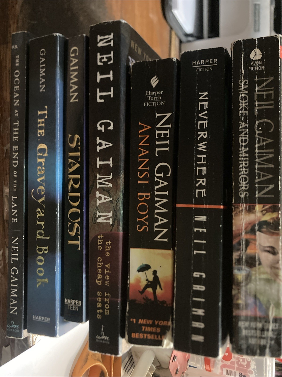 Neil Gaiman 7 Book Lot