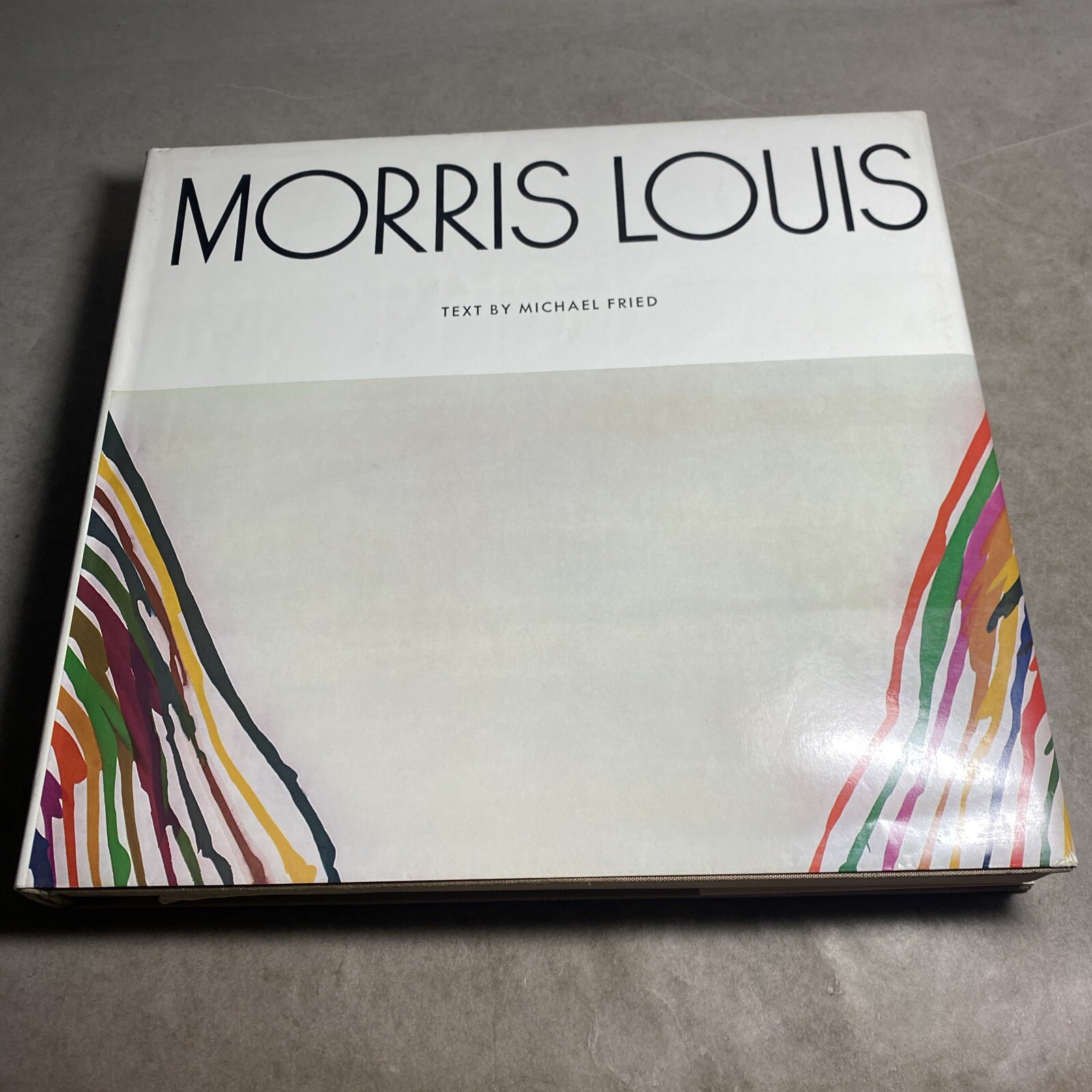 Artist Monograph: (Abrams) Morris Louis, Michael Fried, Hardcover / MSR