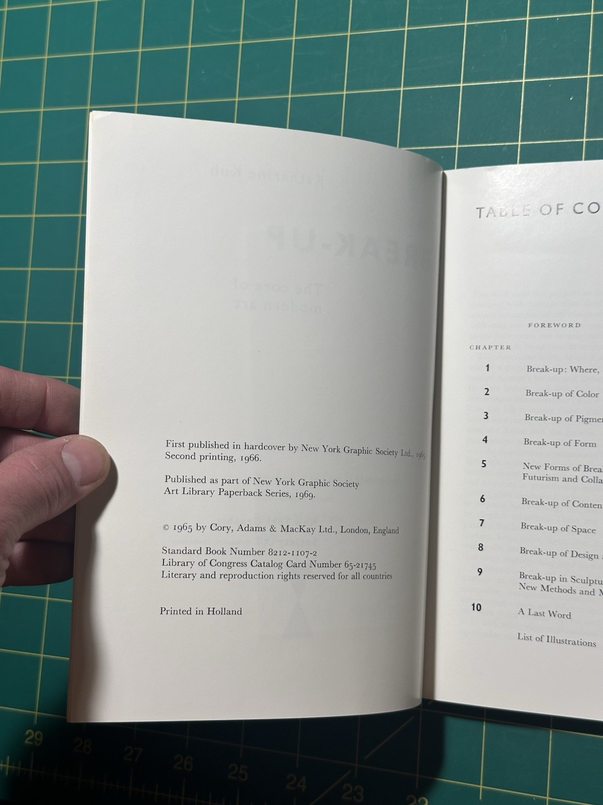 Break-Up The core of modern art by Katherine Kuh