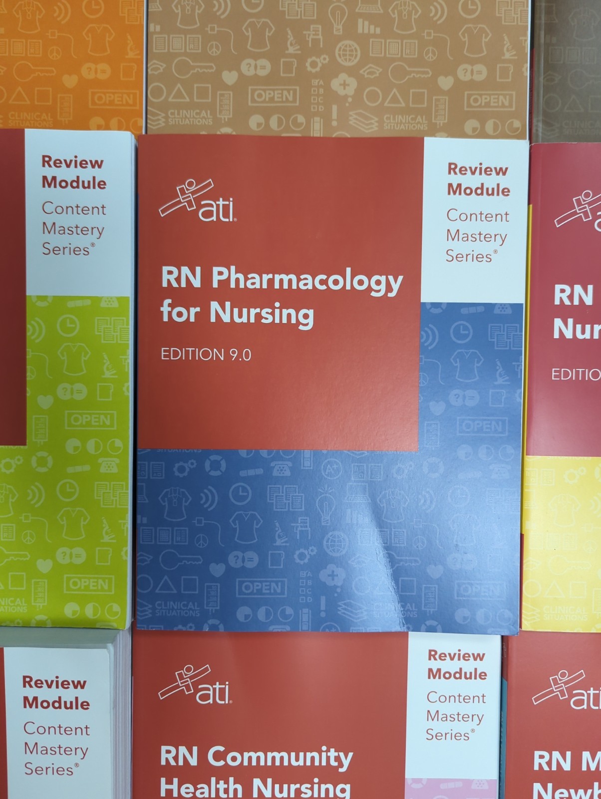 ATI RN Nursing Review Modules, Content Mastery Series, SET OF 9 TPRN6 2026