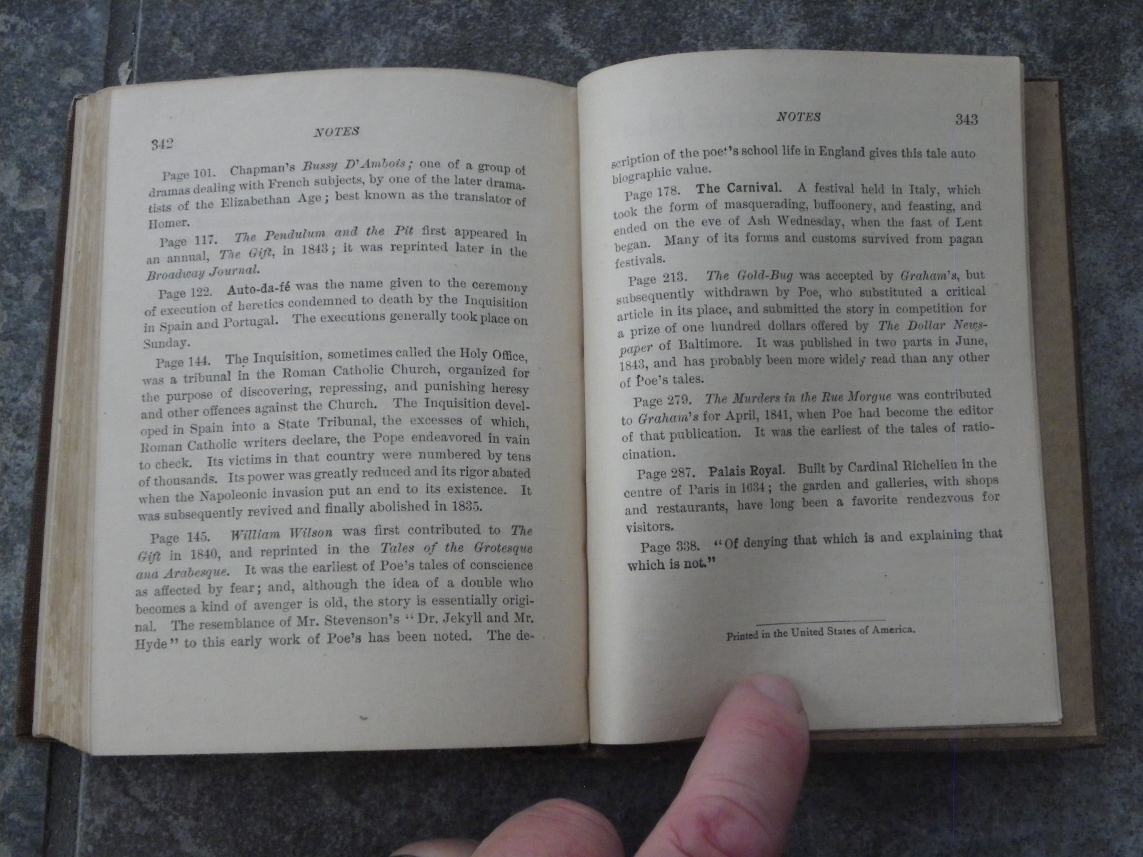 “Selections from the Prose Tales of Edgar Allan Poe”-1916-Macmillan-11 Stories
