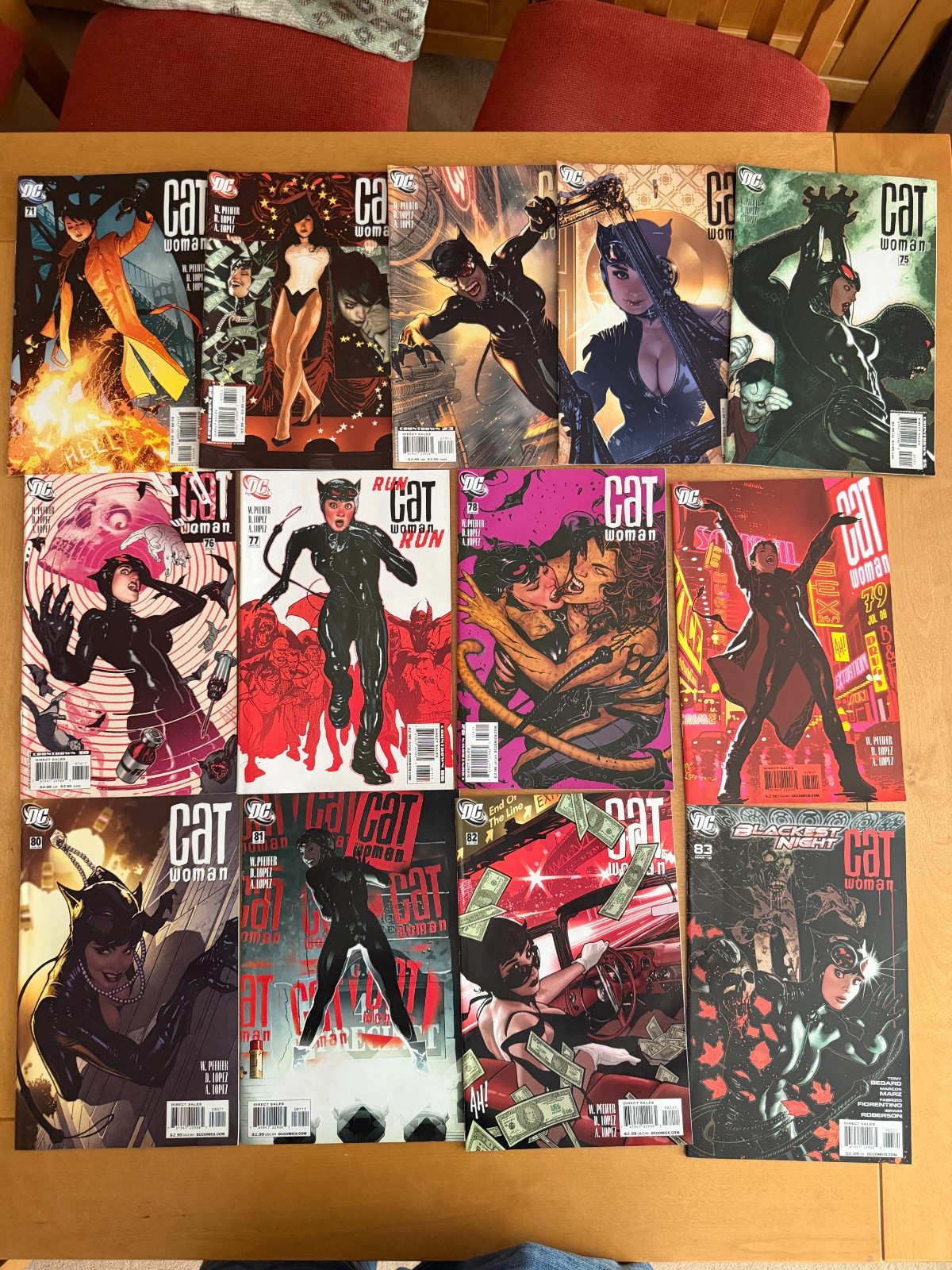 Catwoman #71-83 set DC Comics (2002 series)