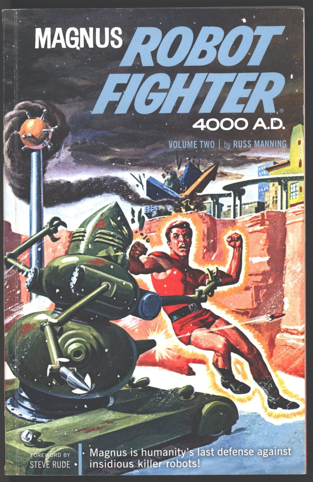 MAGNUS, ROBOT FIGHTER ARCHIVES 4000 A.D. VOLUME 2 BY Russ Manning Dark Horse tpb