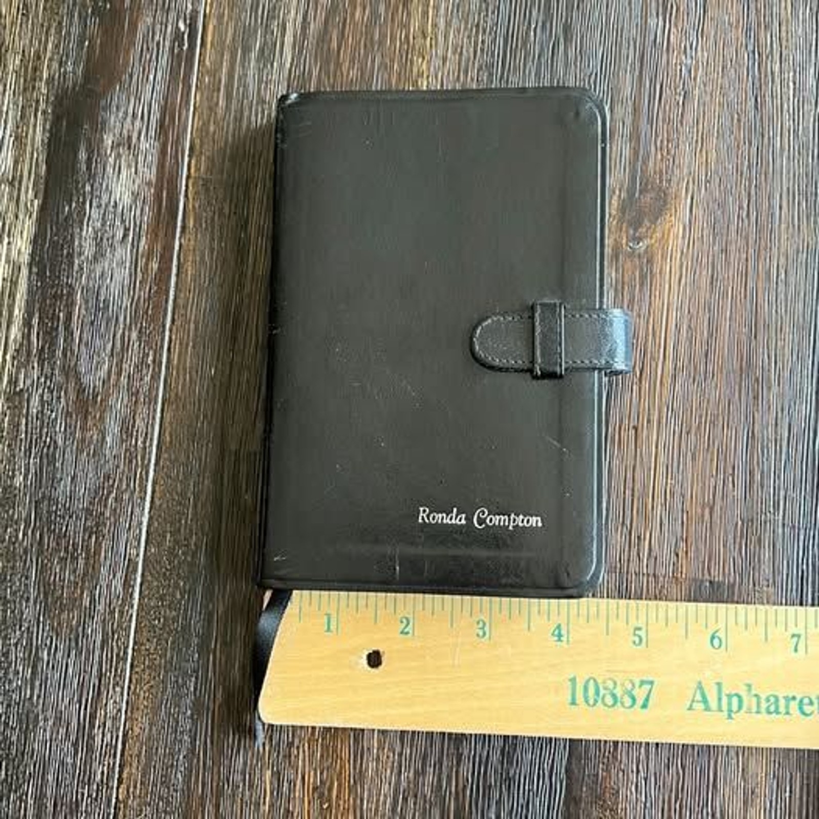 Holy Bible New International Version NIV Compact Thinline Black Bonded Leather