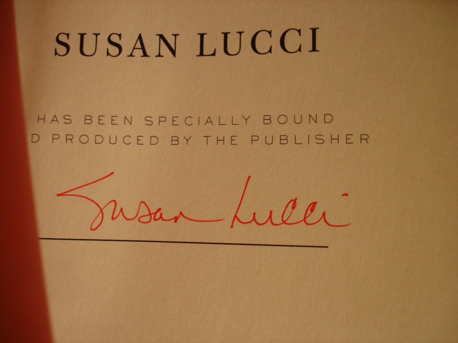 Susan Lucci – All My Life – SIGNED 1st Edition – HC/DJ