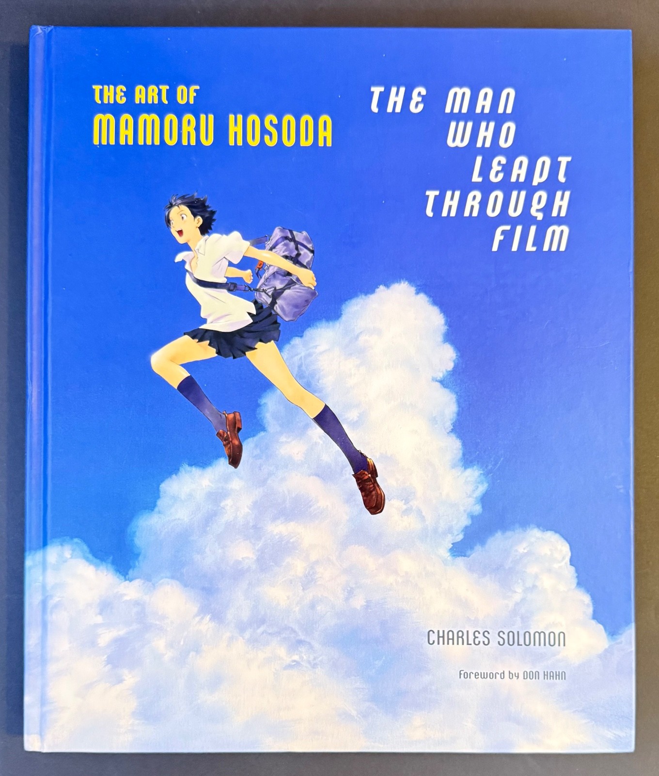 THE MAN WHO LEPT THROUGH FILM The Art of Mamoru Hosoda HARDBOUND BOOK 272 Pages