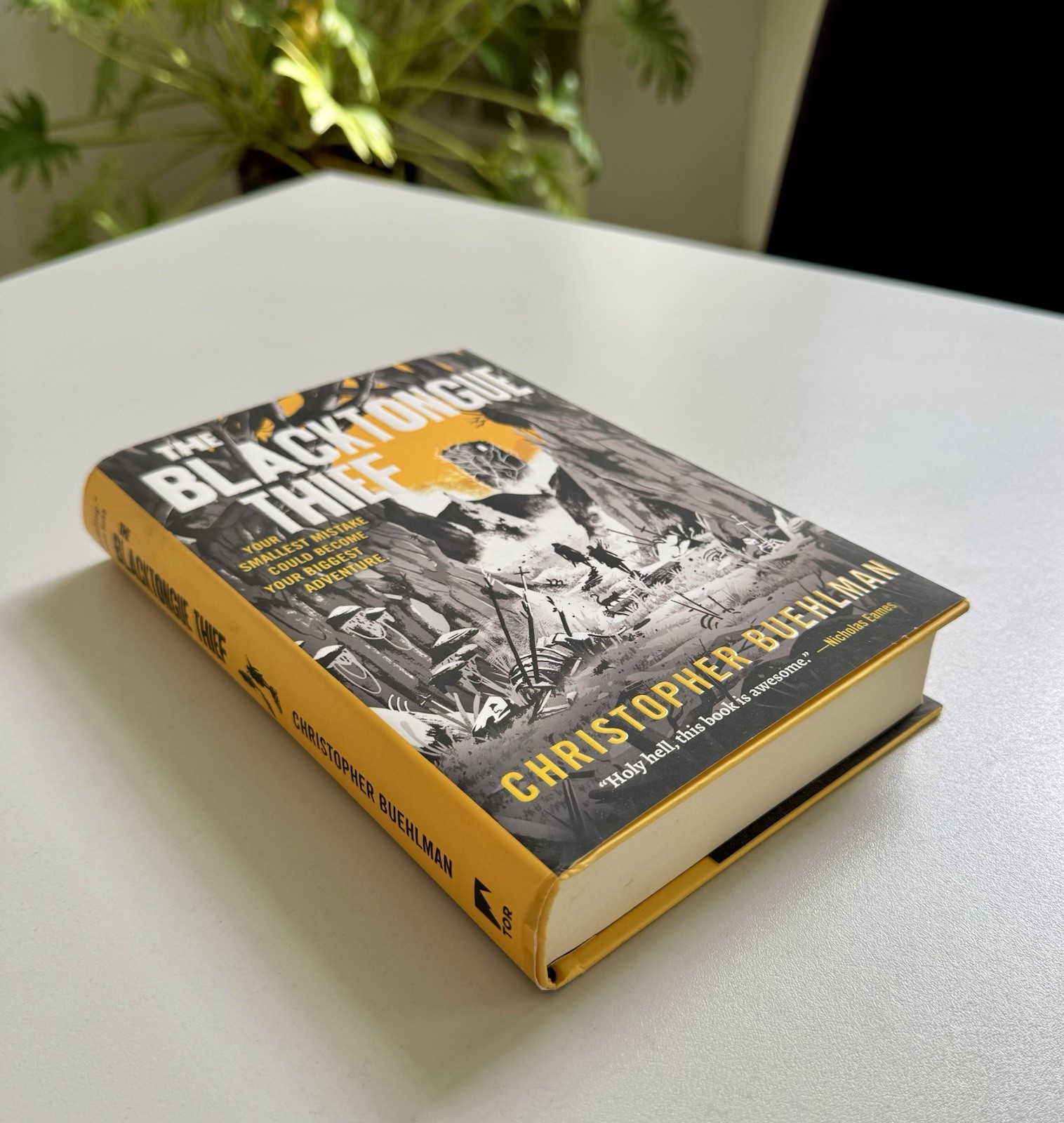Christopher Buehlman – The Blacktongue Thief TOR FIRST EDITION HARDCOVER Engl