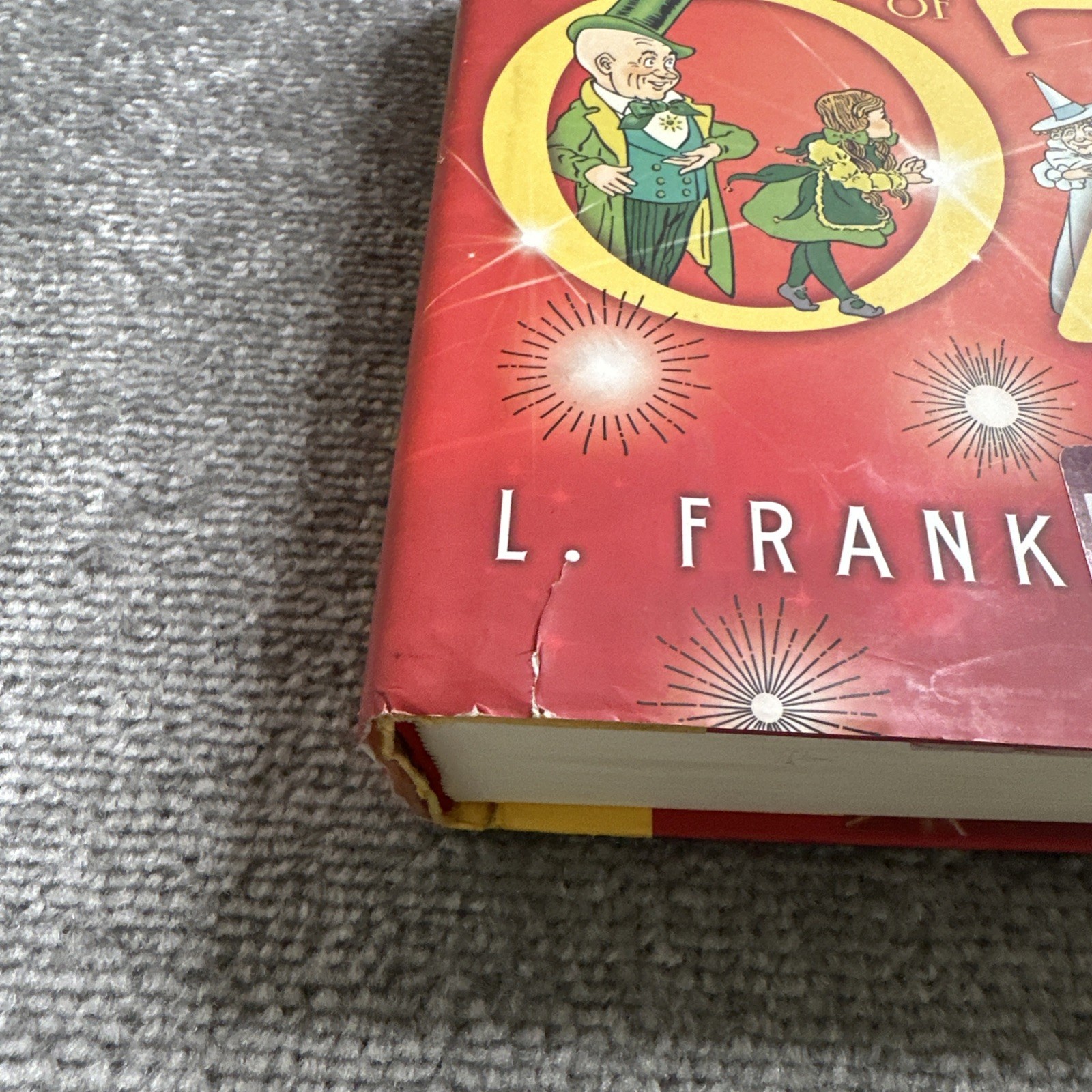 Lot Of 3 Novels 1 Through 15 of the Oz Series Hard Cover L. Frank Baum
