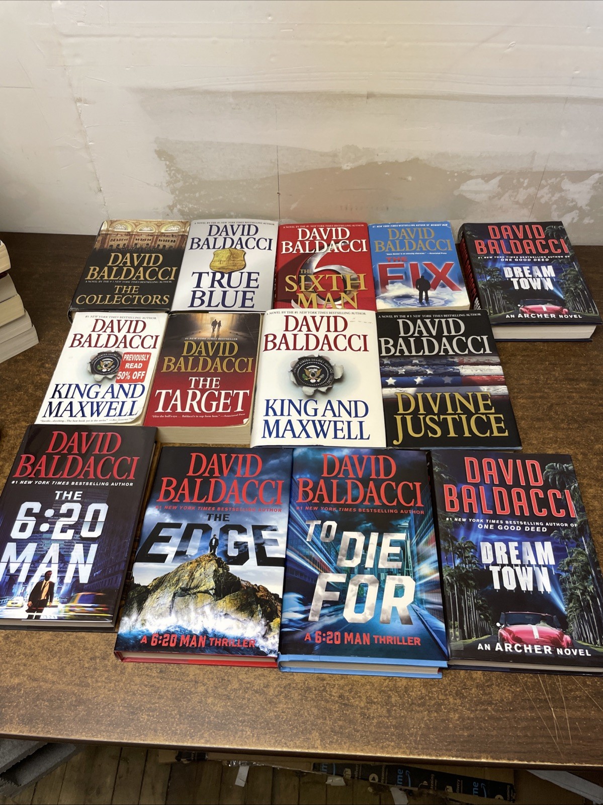 David Baldacci Thriller Mystery Book Lot 35 PB HC SUSPENSE Crime Fiction
