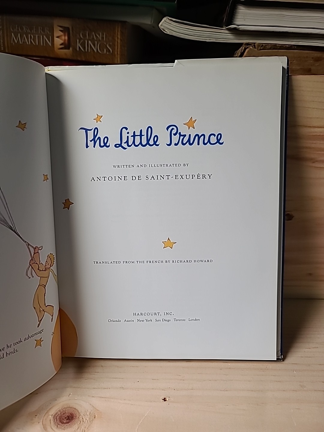 The Little Prince Lot 4 Antoine de Saint Exupery HC & PB Various Editions