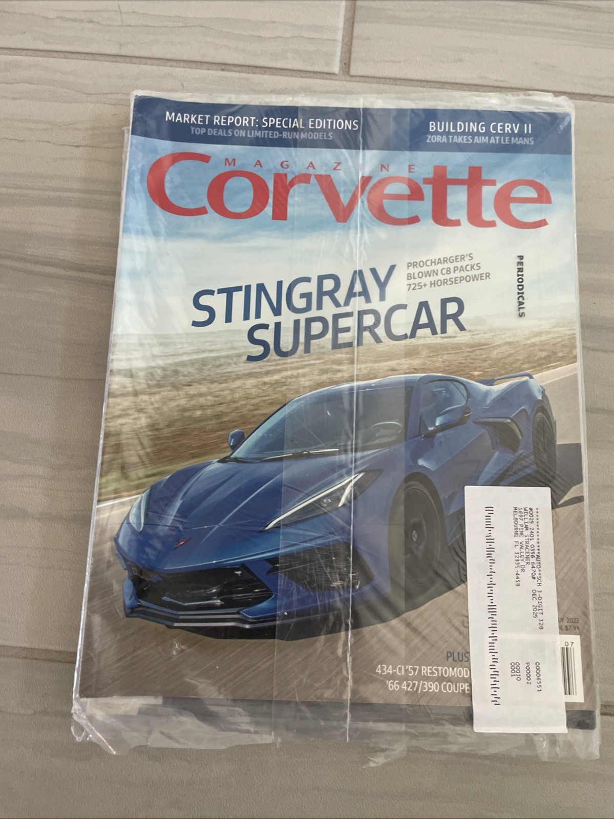 Corvette Magazine LOT of 7 2023 JANUARY JUNE JULY SEPT. OCT. DEC. +