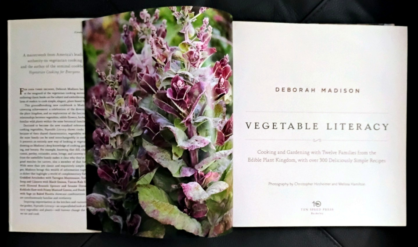 Vegetable Literacy by Deborah Madison VG HC DJ Ten Speed Press 2013