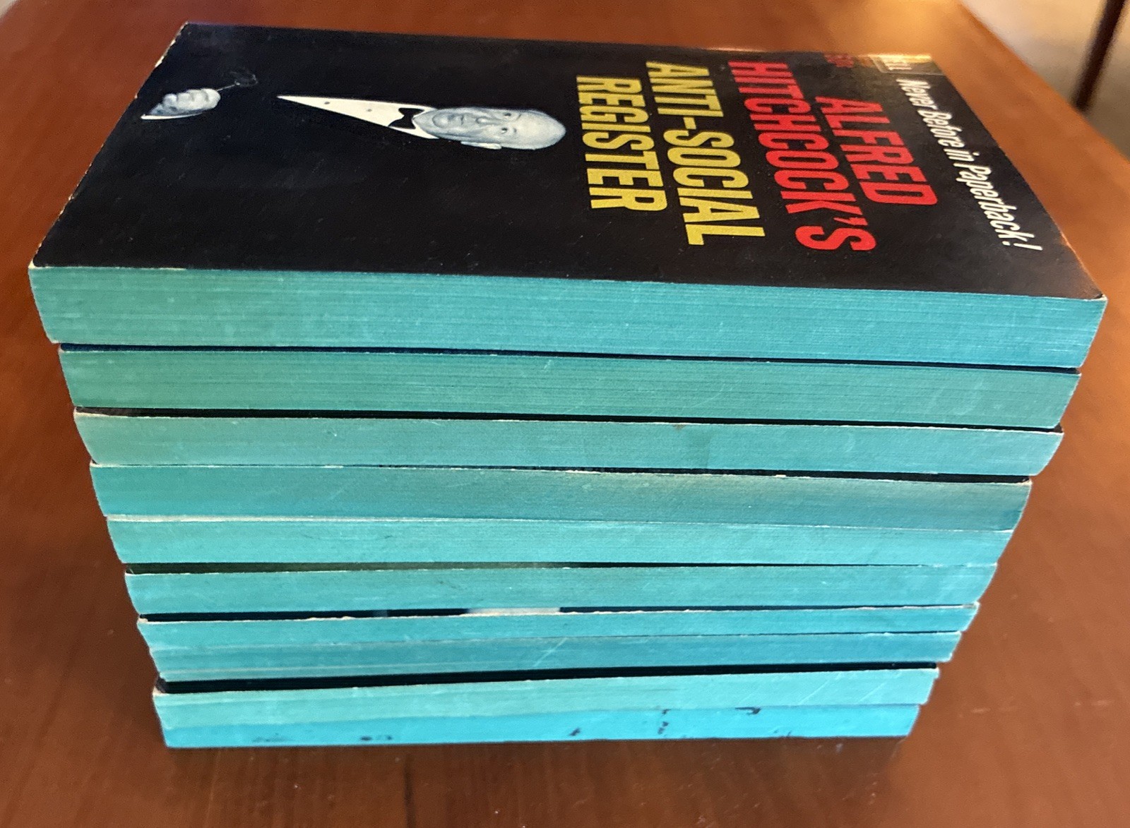 Lot Of 10 Alfred Hitchcock Paperback Books (1961 – 1965)