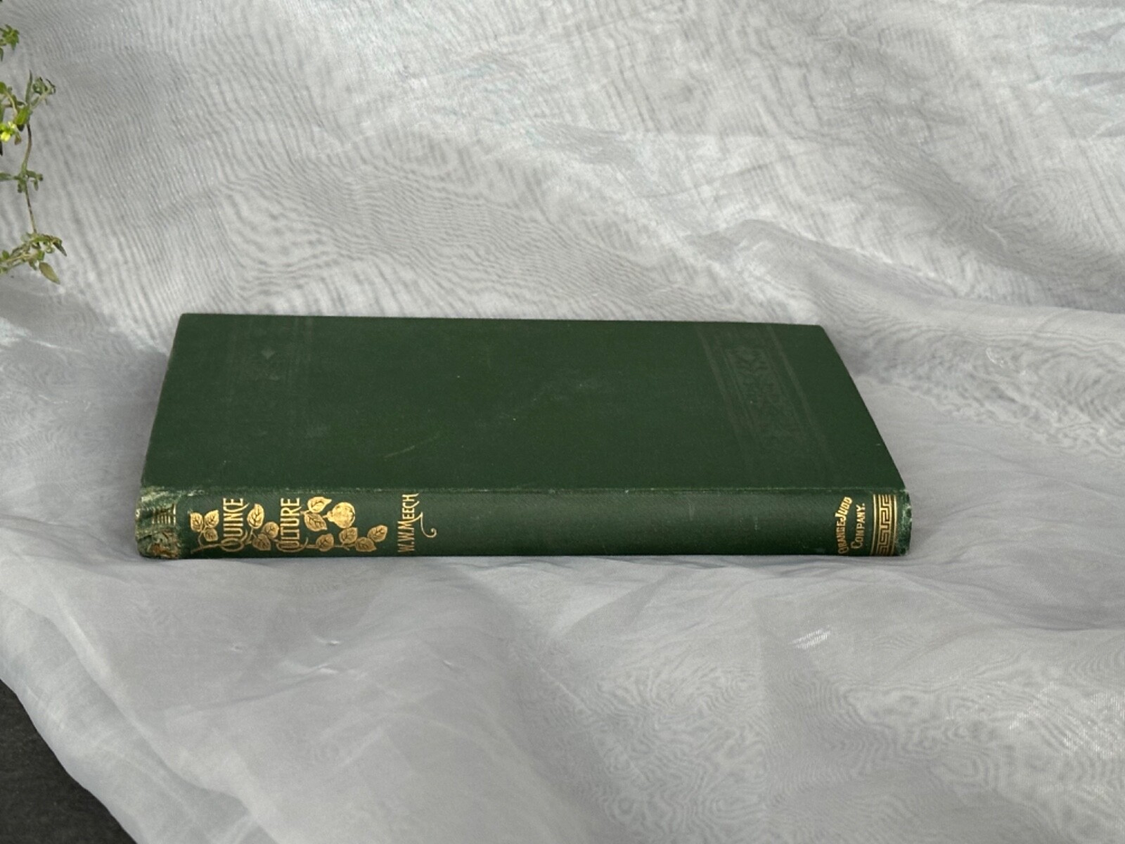 Quince Culture Meech Antique Agriculture Book Vintage Farming