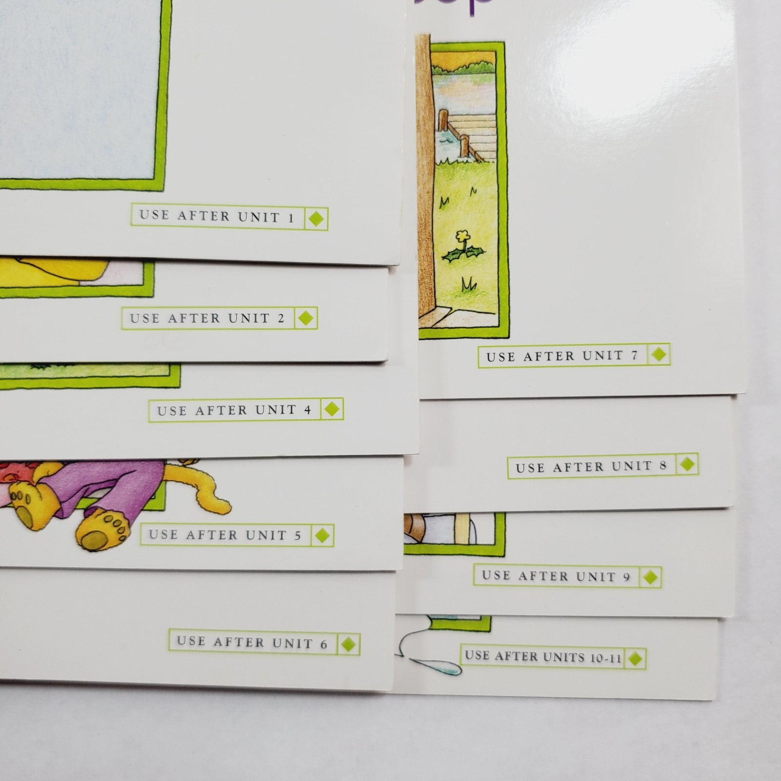 Lot of 9 Kindergarten Superkids Club Easy Library Units Early Readers Homeschool