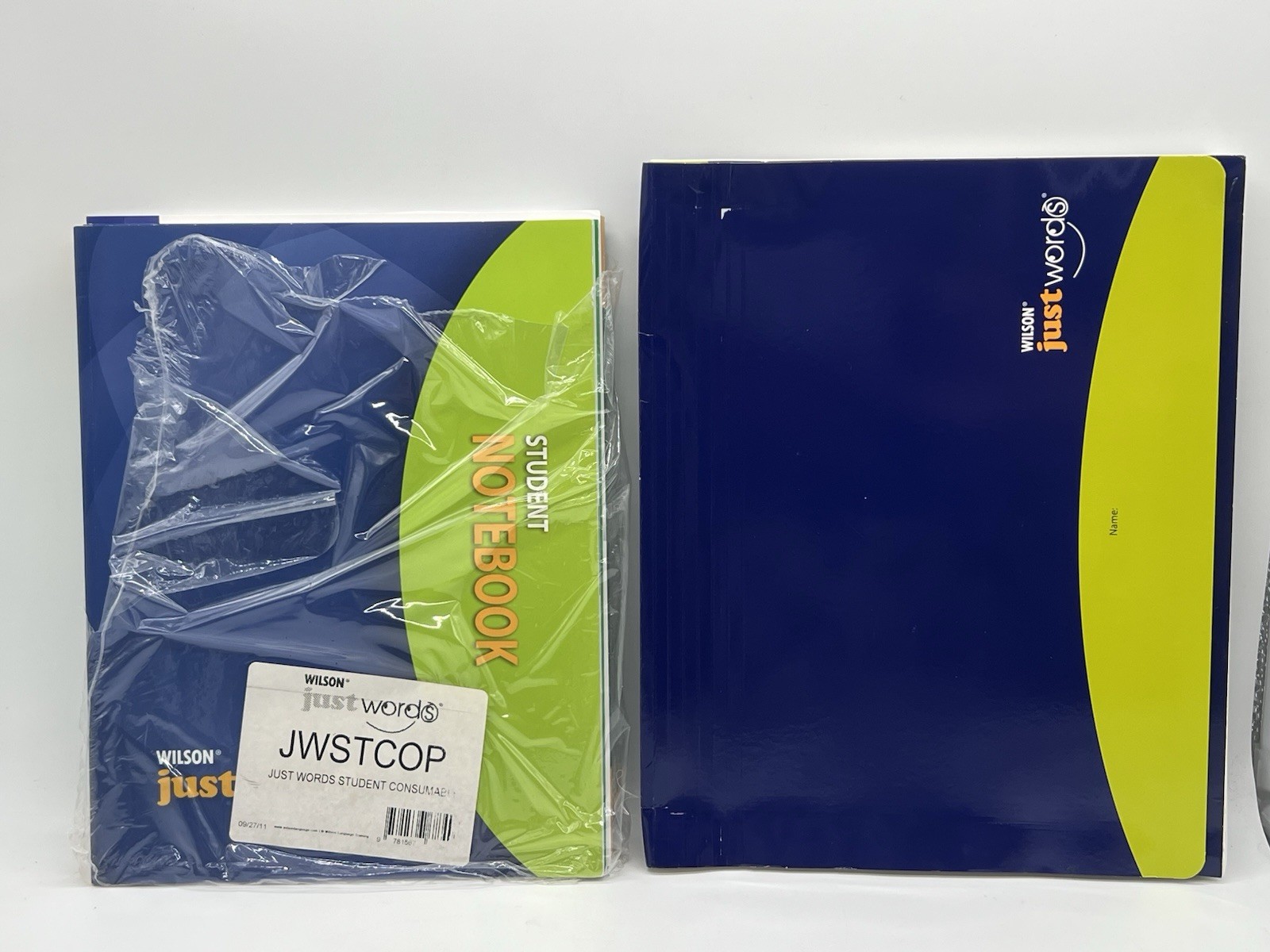 Wilson Just Words Student Consumable Kit Notebook, Composition, Item#JWSTCOP New