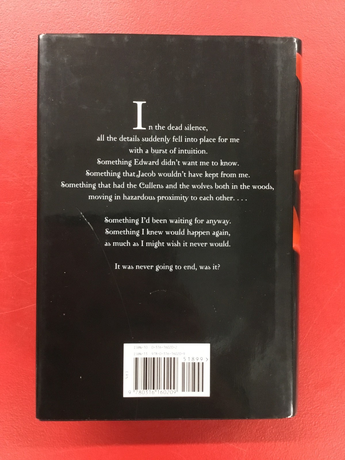 Eclipse 6×9 Book SIGNED by Stephenie Meyer 1st Ed. Hardcover Twilight Saga