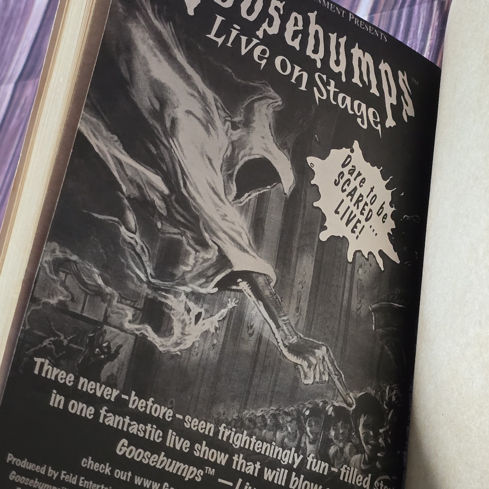 1st Print #13 Return to HorrorLand Goosebumps Series 2000 Original Vintage Book