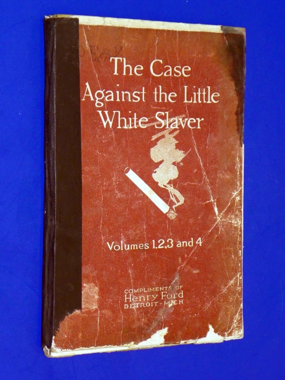 1916 Case Against The Little White Slaver Vol 1 2 3 4 Hardcover Cigarettes Henry