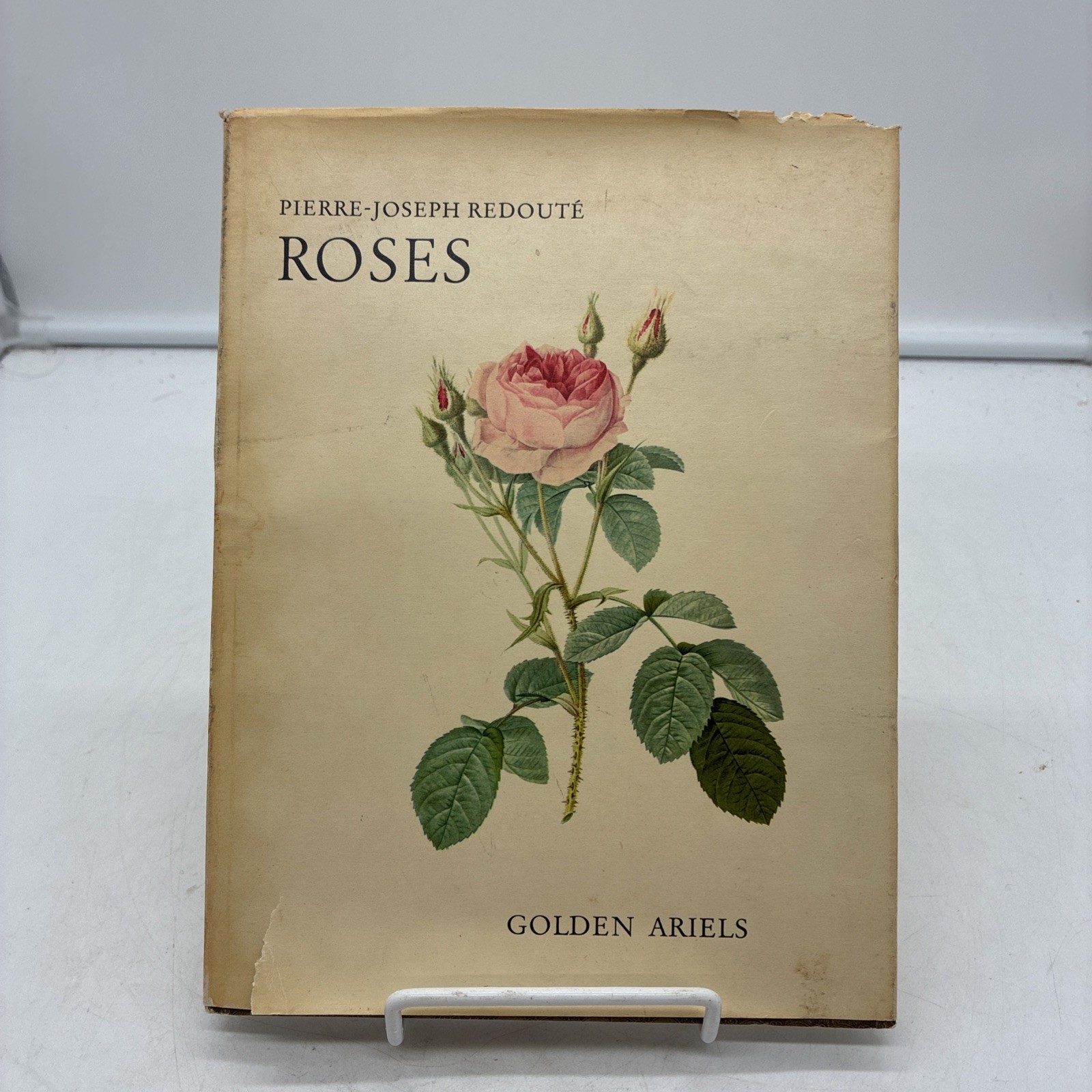 Roses by Pierre Joseph Redoute Golden Ariels First Published 1963 Dust Jacket