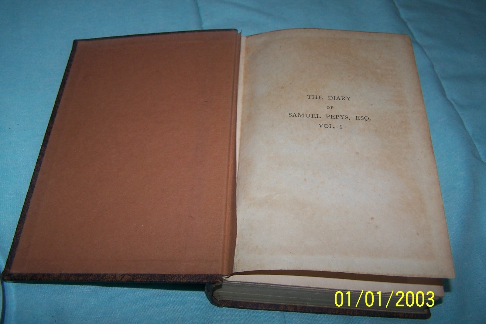 The diary and correspondence of Samuel Pepys Volume 1, Odhams Press Limited Lon