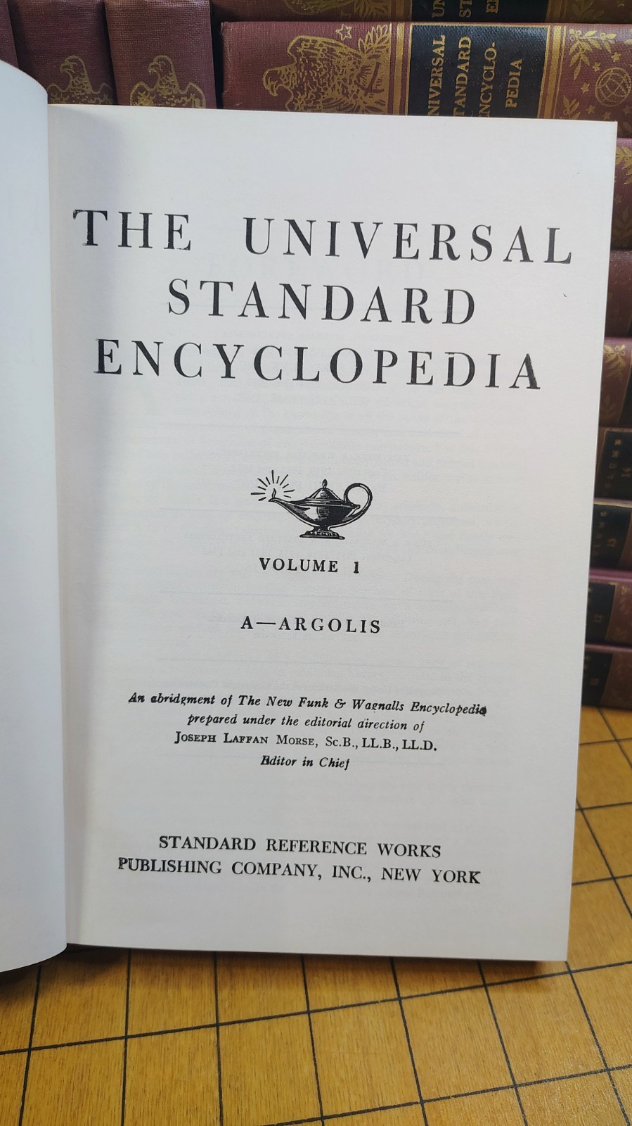 Universal Standard Encyclopedia Complete Set 25 +3 Volumes Illustrated 1954 1955
