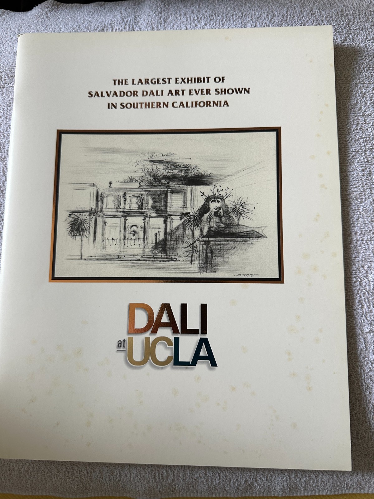 Title: Salvador Dalí – 2001 UCLA Exhibition Catalog + Archival Ephemera Bundle