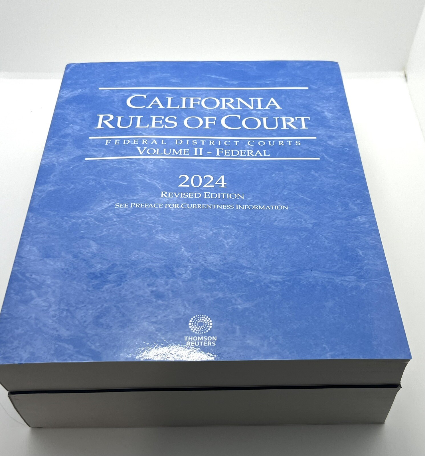 CALIFORNIA Rules Of Court (Volumes I & II) 2024 Revised Edition Free Shipping