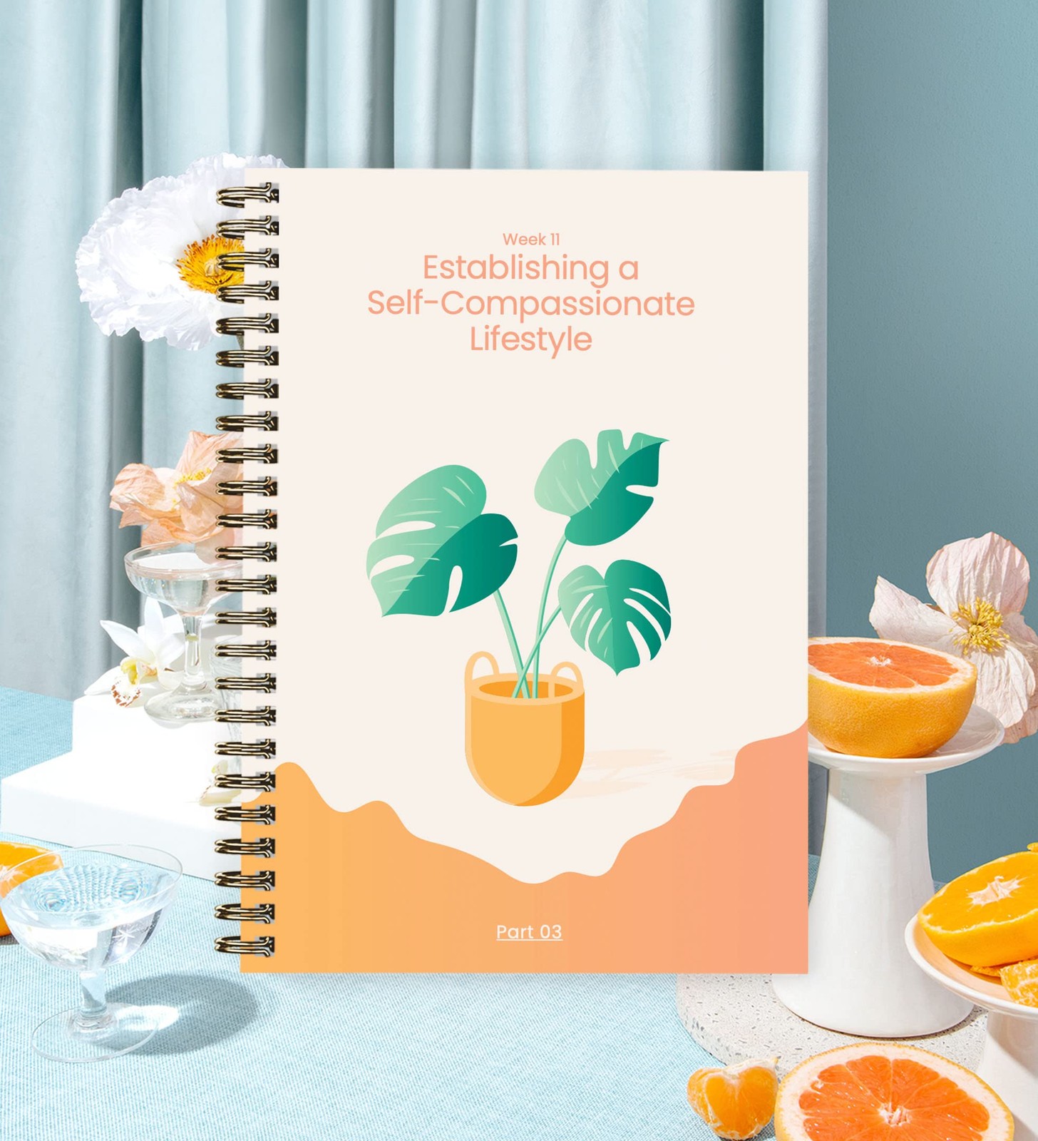 HARDCOVER- Self-Love Journal – 120 Pages – 91 Day Notebook and…