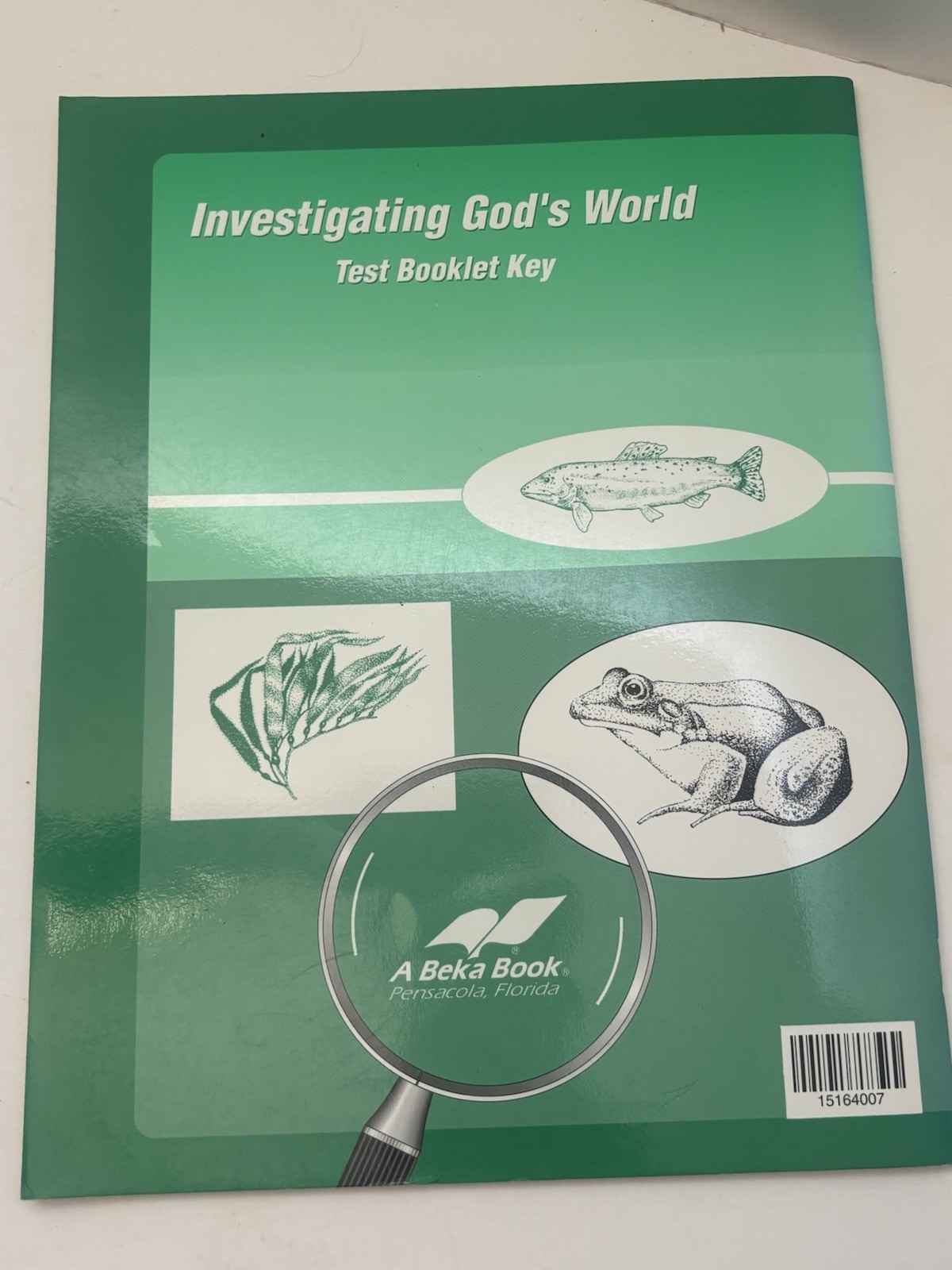 Abeka Investigating God’s World Teacher Test Booklet & Quiz Booklet Keys Grade 5