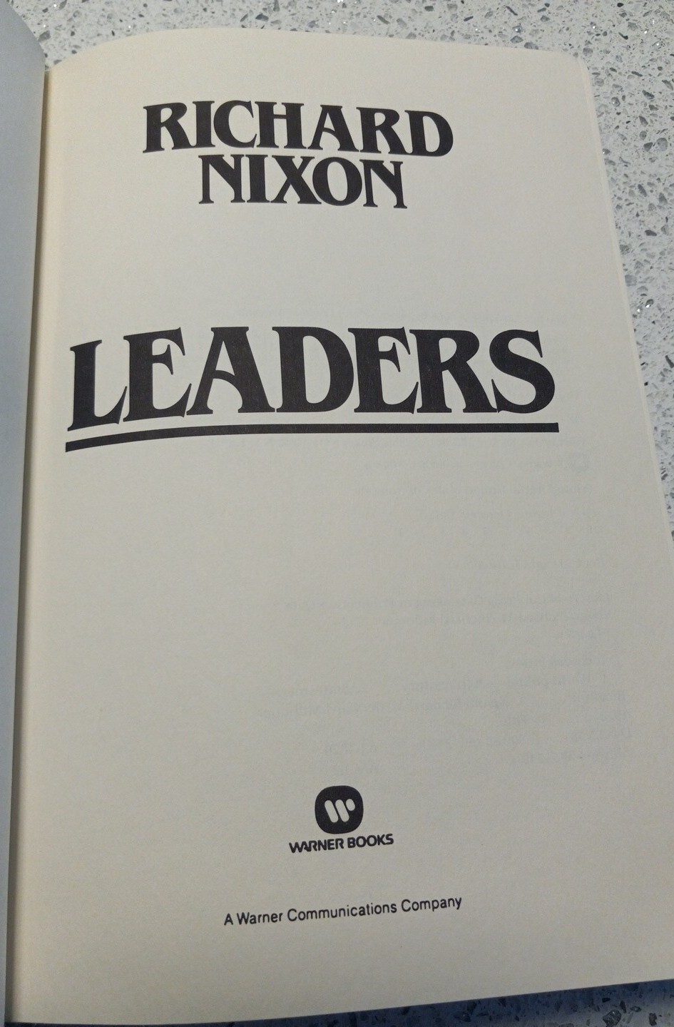 Leaders By Richard Nixon 1982 Book – 371 Pages