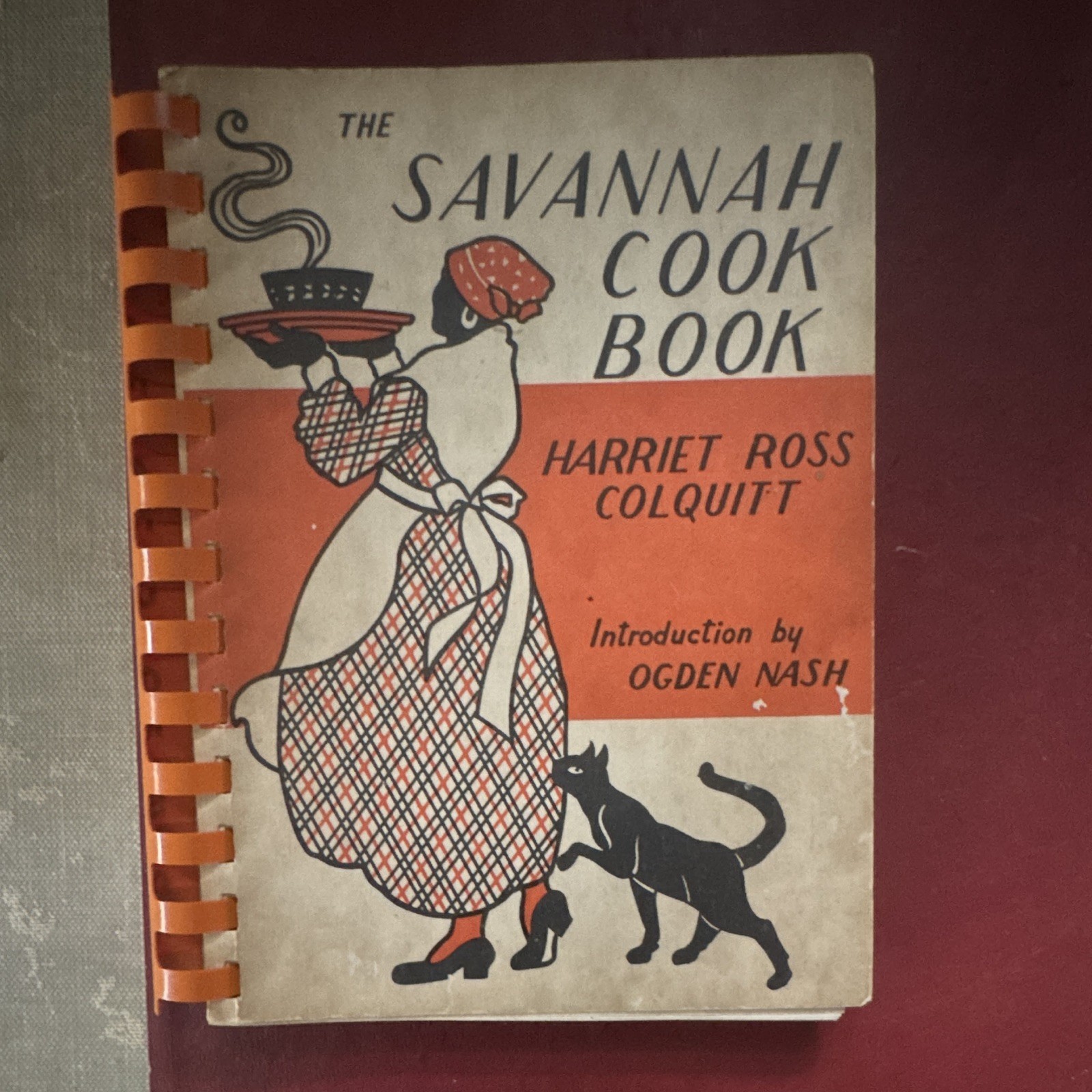 Harriet Ross Colquitt The Savannah Cook Book Illus Brochure 1933 English