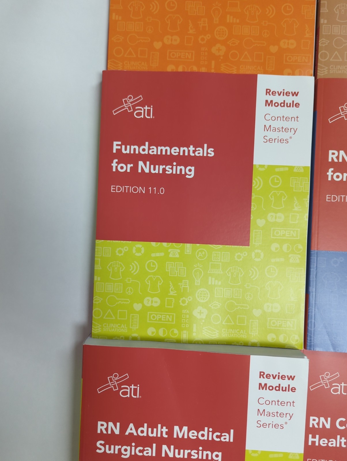ATI RN Nursing Review Modules, Content Mastery Series, SET OF 9 TPRN6 2026