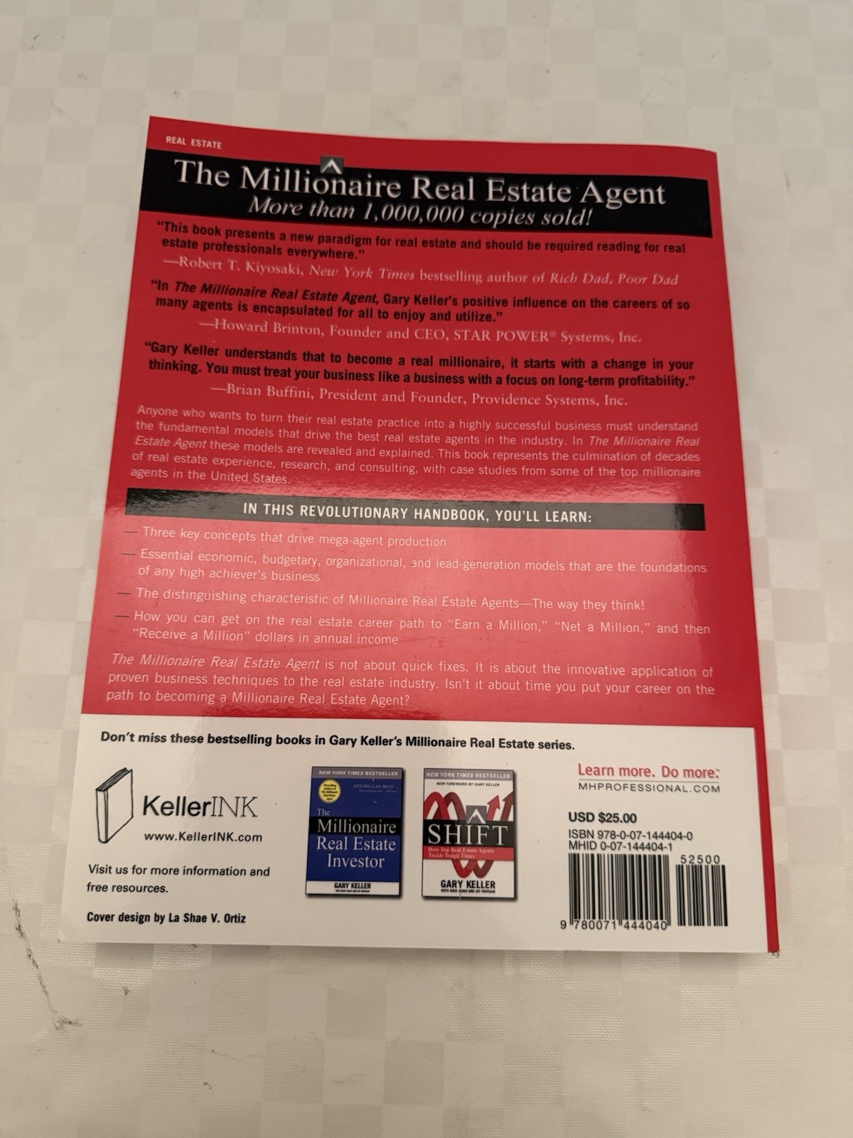 The Millionaire Real Estate Agent by Dave Jenks, Gary Keller and Jay Papasan…