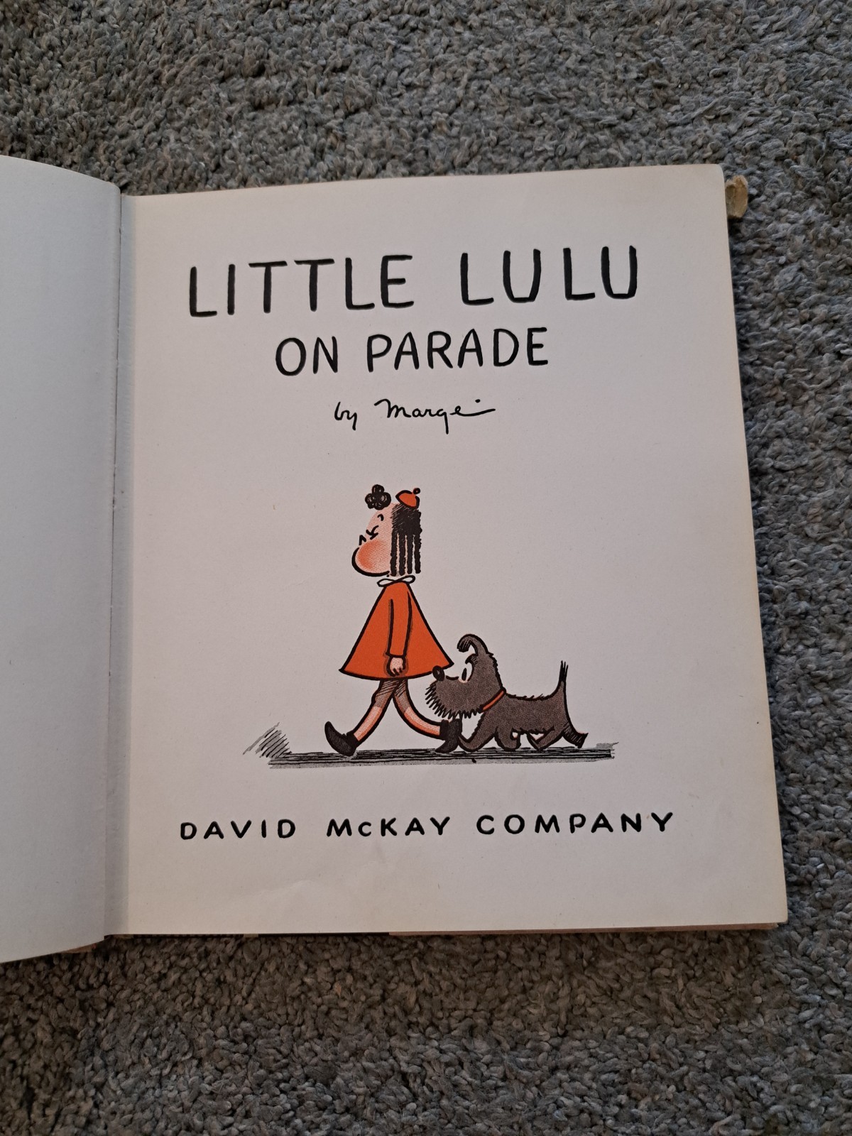 Little Lulu on Parade by Margie David Mckay Company 1941