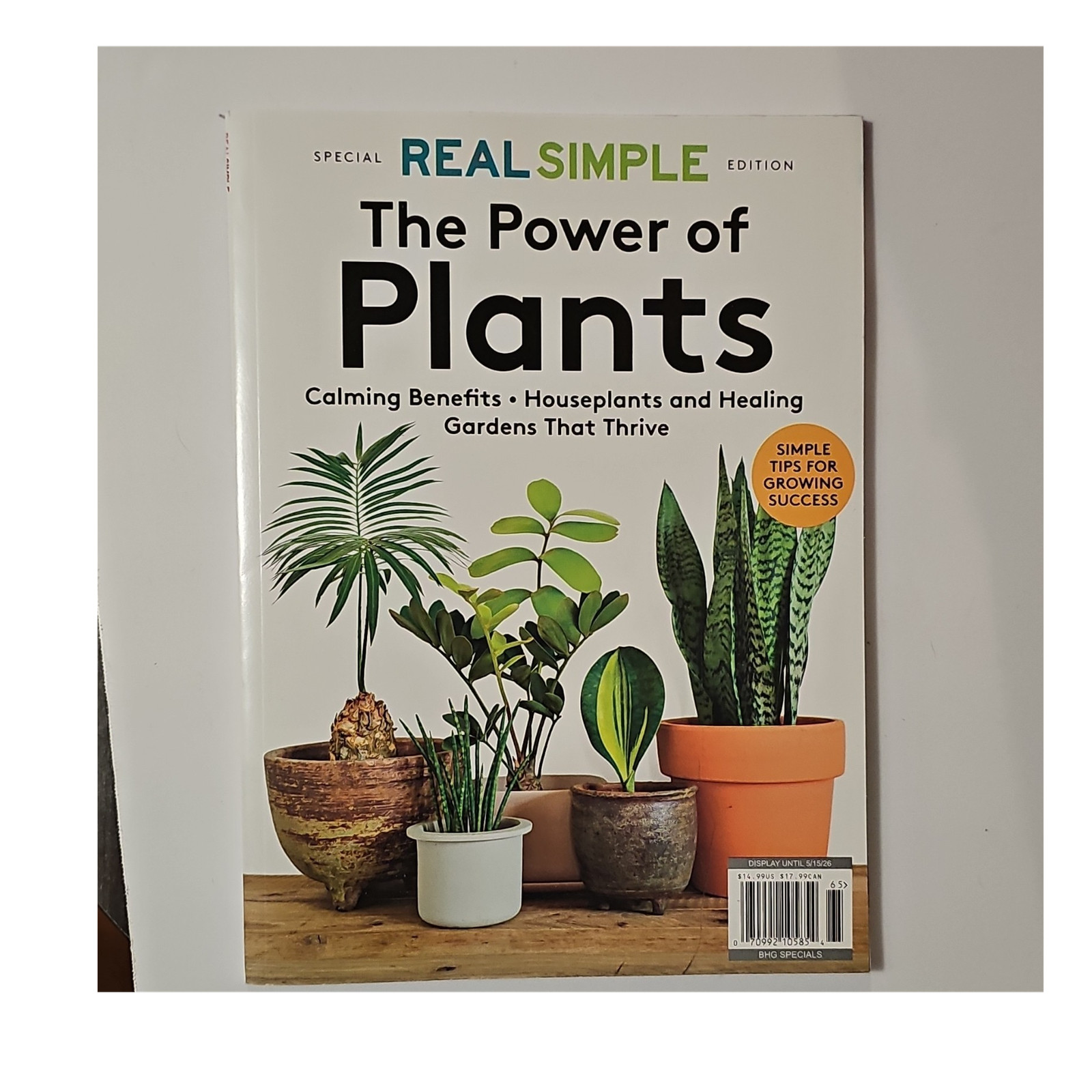 Real Simple The Power of Plants Special Edition Magazine BHG Specials June 2026