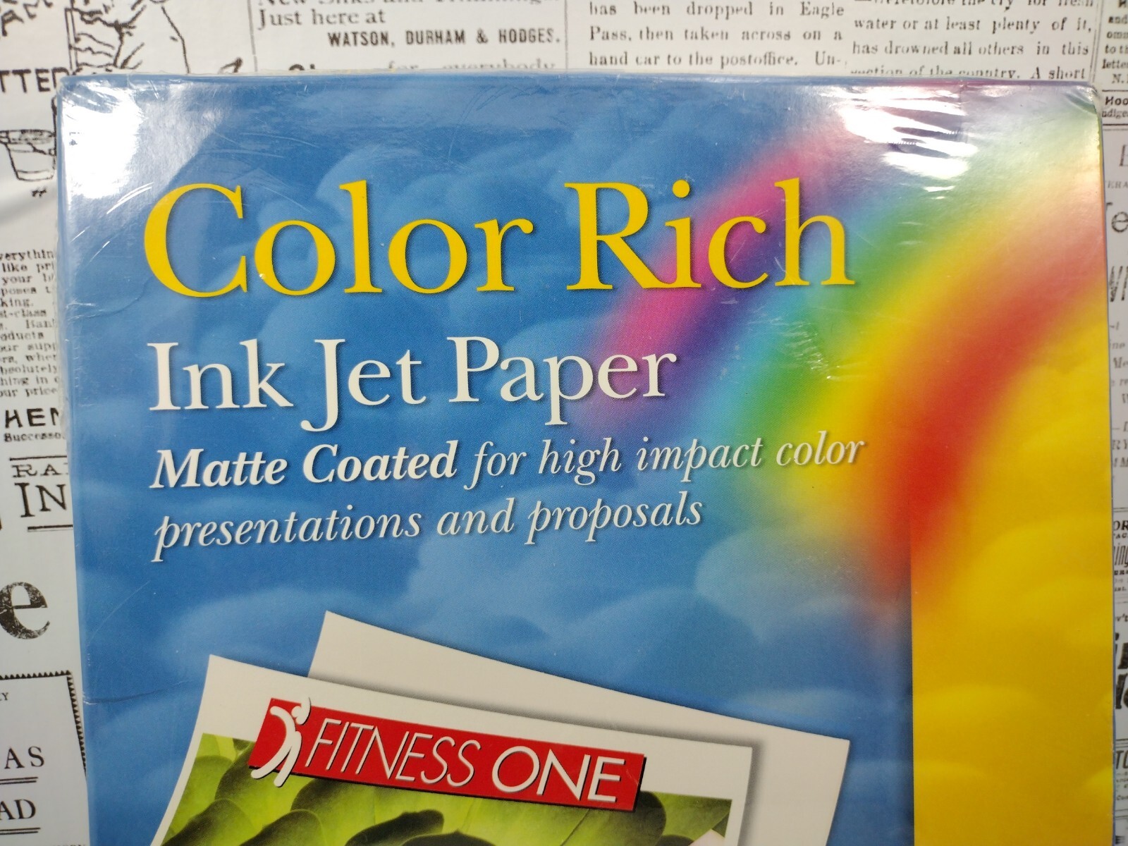 Avery Color Rich/Matte Coated Inkjet Paper 98 Bright 28LB 80Sheets 8.5″ x 11″