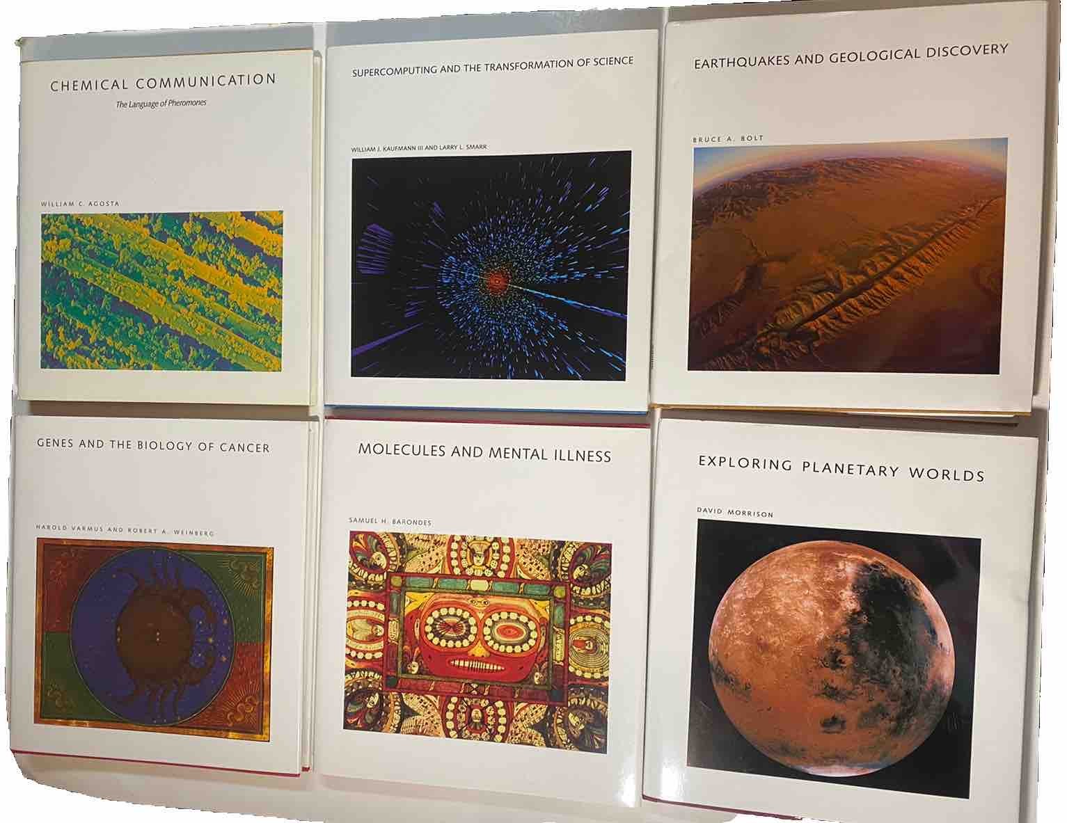 SCIENTIFIC AMERICAN LIBRARY Series Hard Cover Books With Dust Jackets Lot of 59
