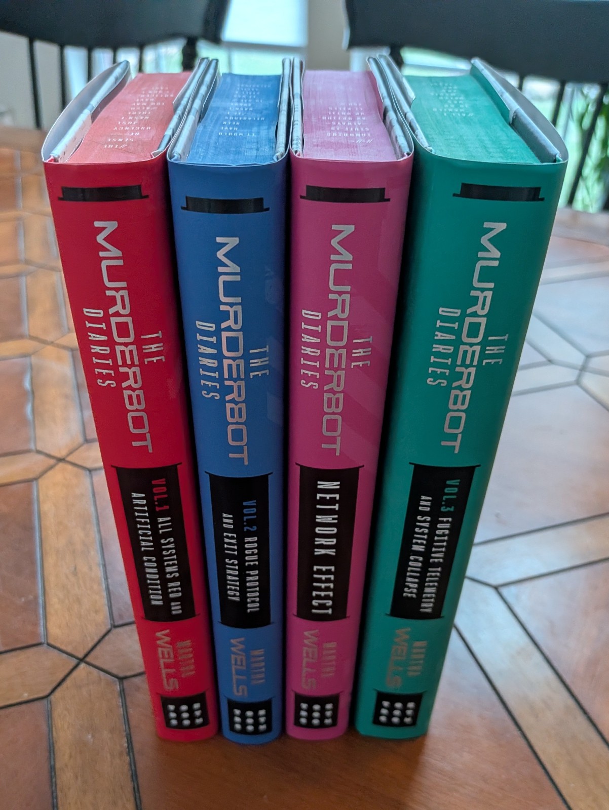 The Murderbot Diaries Exclusive Illumicrate Set by Martha Wells Book 1 Signed