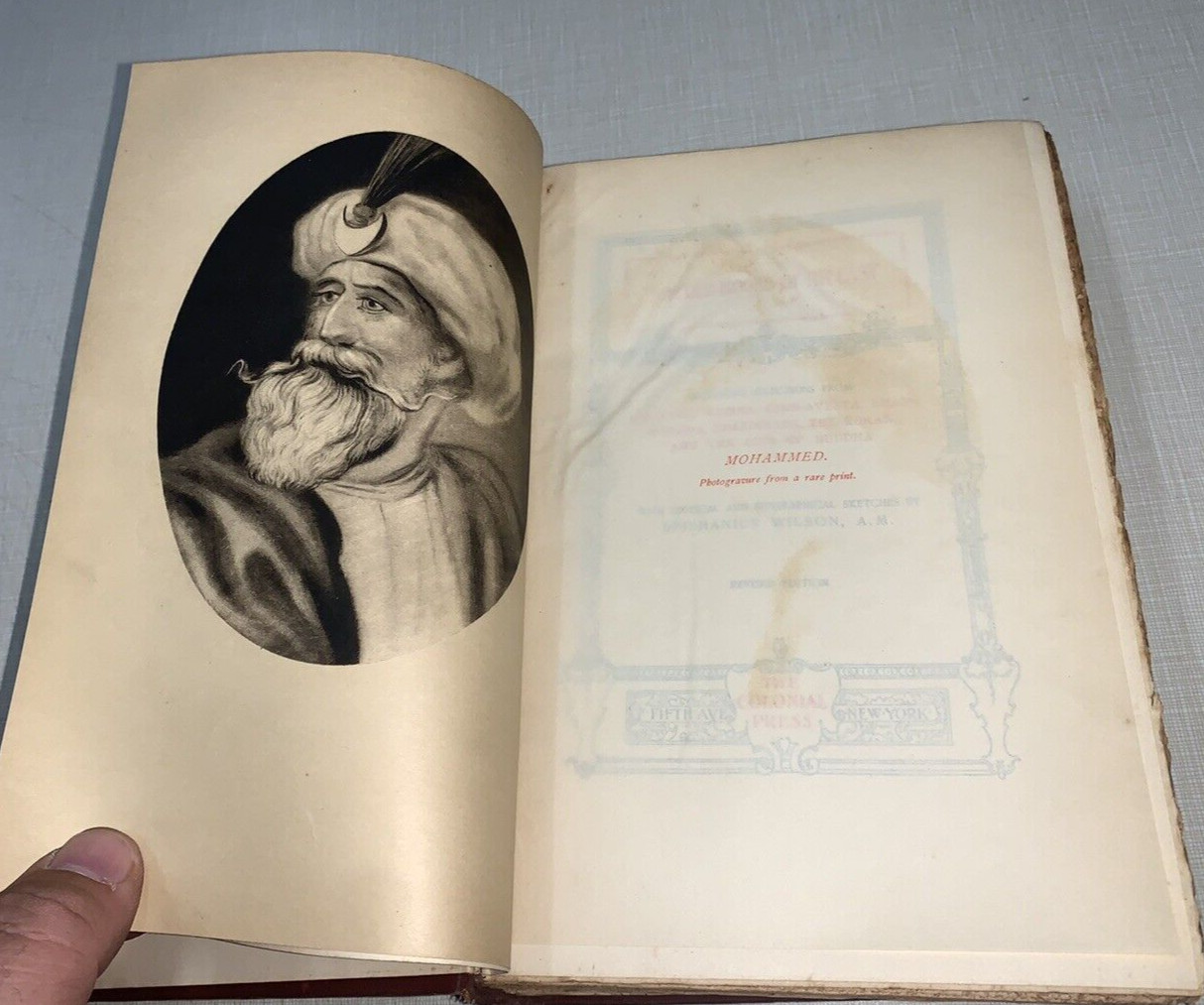 Sacred Books East Max Muller Illus. Epiphanius Wilson Vedic Hymn Koran Buddha