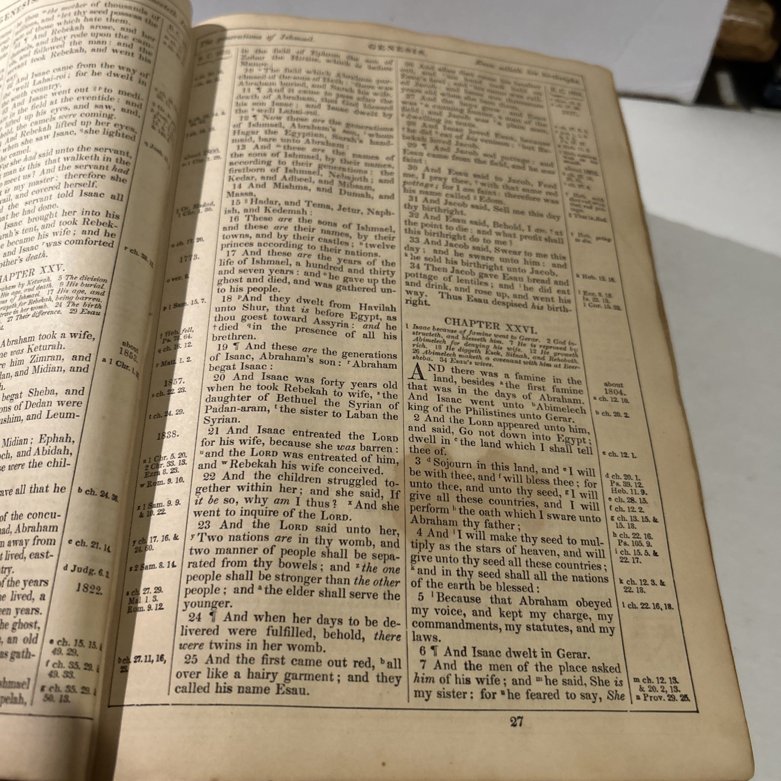 1887 Holy Bible – American Bible Society New York – Rebound
